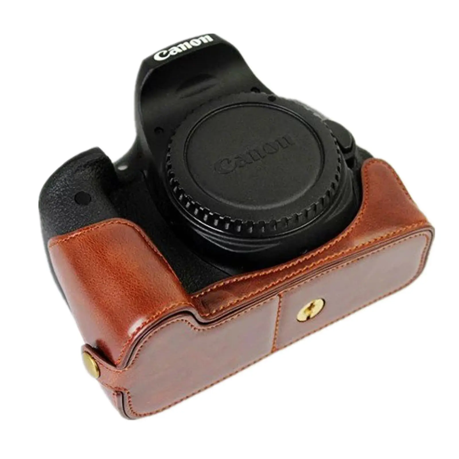 Половина pu кожаный чехол сумка ручка Крышка для Canon EOS 5D Mark III EOS 5D Mark IV 3 4