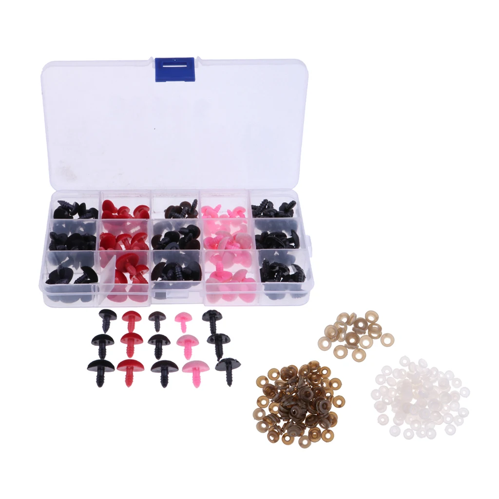 132 шт. безопасный нос для медведей мягкие игрушки куклы оснастки животных диаметр