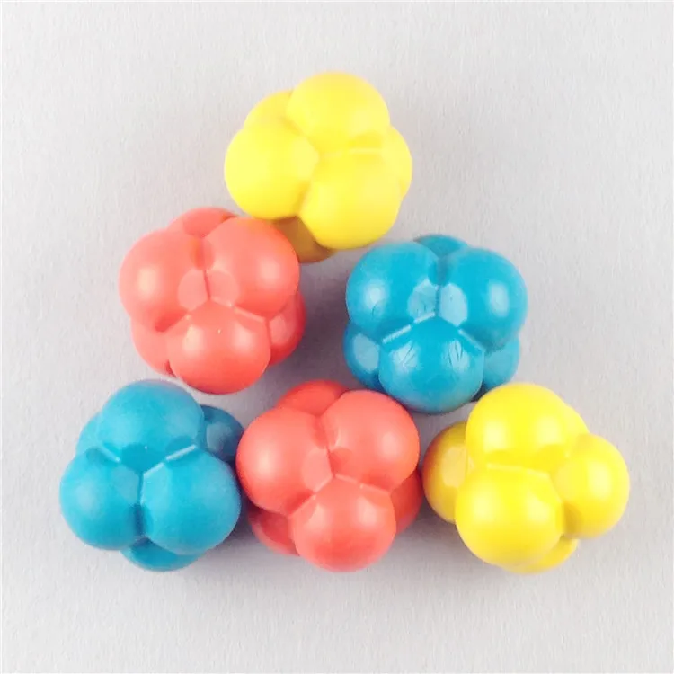 Тренировочный мяч для спортсмена резиновый фитнеса тренировки реакции тенниса