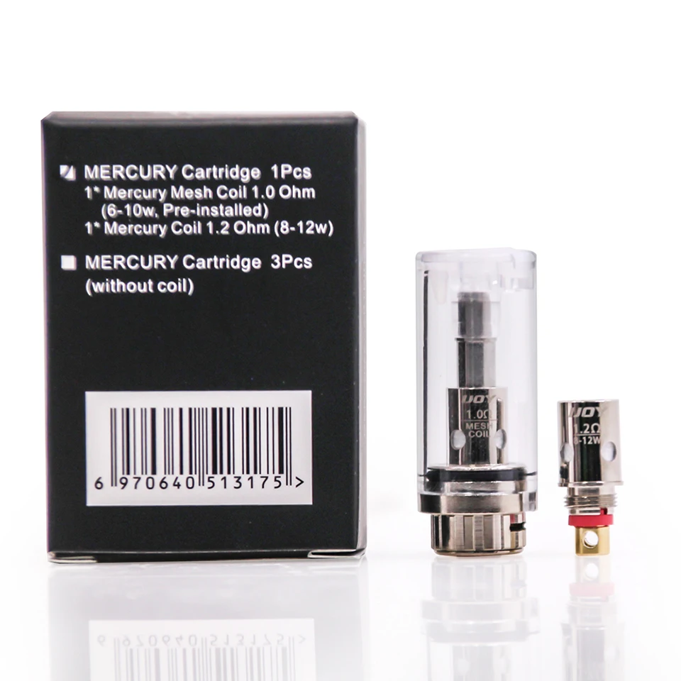 Оригинальный картридж IJOY Mercury емкость 2 мл сетчатая катушка 1 0 Ом и многоразовый