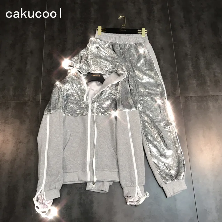Новый Повседневный Спортивный костюм Cakucool свитшоты с капюшоном повседневный