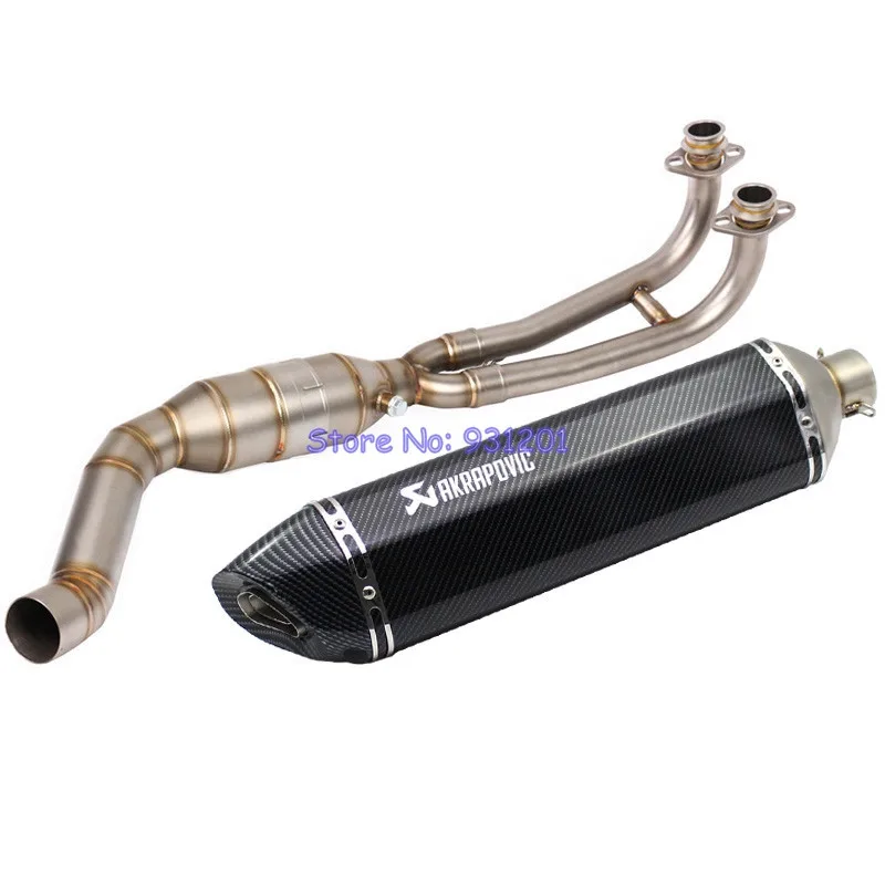 Выхлопная труба выхлопной системы мотоцикла для Yamaha TMAX 500 530 соединение с Akrapovic