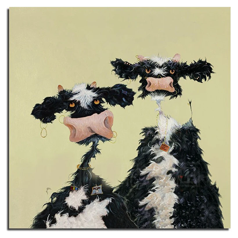 

3D DIY Diamond Painting Decorated Cow 50x50cm Full Square Drill Diamond Embroidery Rhinestones Set Needlework