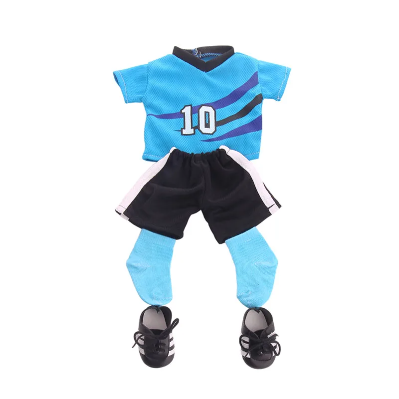 Flta новый футбольный игрок спортивная одежда подходит 43 см или 18 &quotЛоган кукла