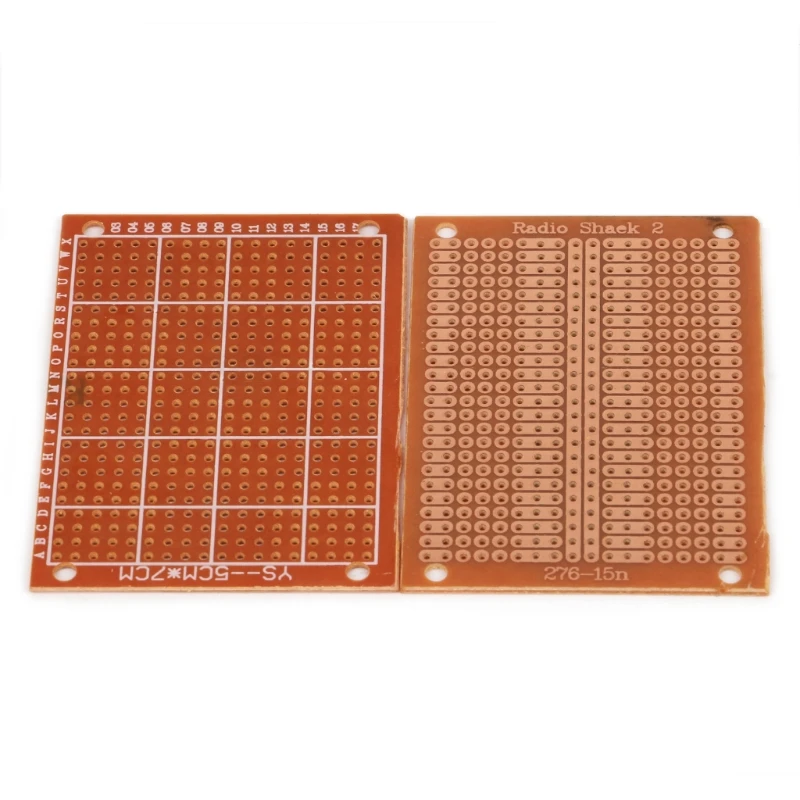 10 шт. 5x7 см DIY Прототип бумаги печатной платы Универсальный Эксперимент Матрица