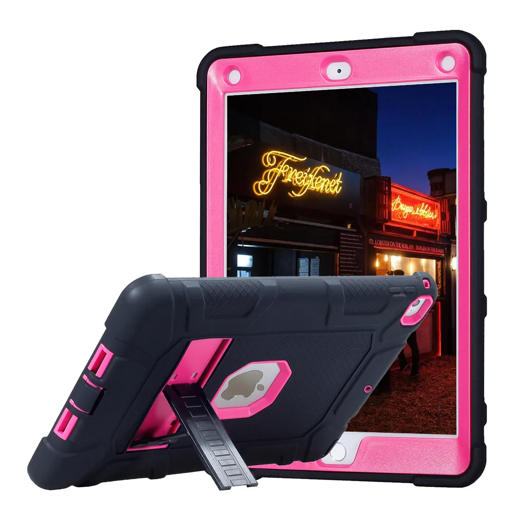 Новинка 2017 Прочный чехол для планшета iPad 9 7 детский безопасный гибридный
