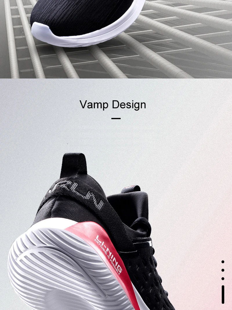 Li-Ning/мужские кроссовки для бега с цветными зонами, светильник с дышащей подкладкой, спортивная обувь, кроссовки для фитнеса, ARHN079 XYP821