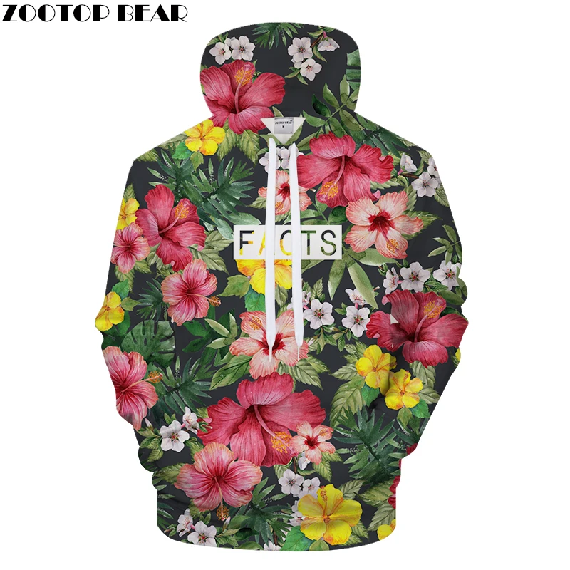 

Flower 3D Hoodie Men Women Hoodies Print Hoody Streatwear Sweatshirts Brand Hoodie Pullover Tracksuit Petal Drop ship ZOOTOPBEAR