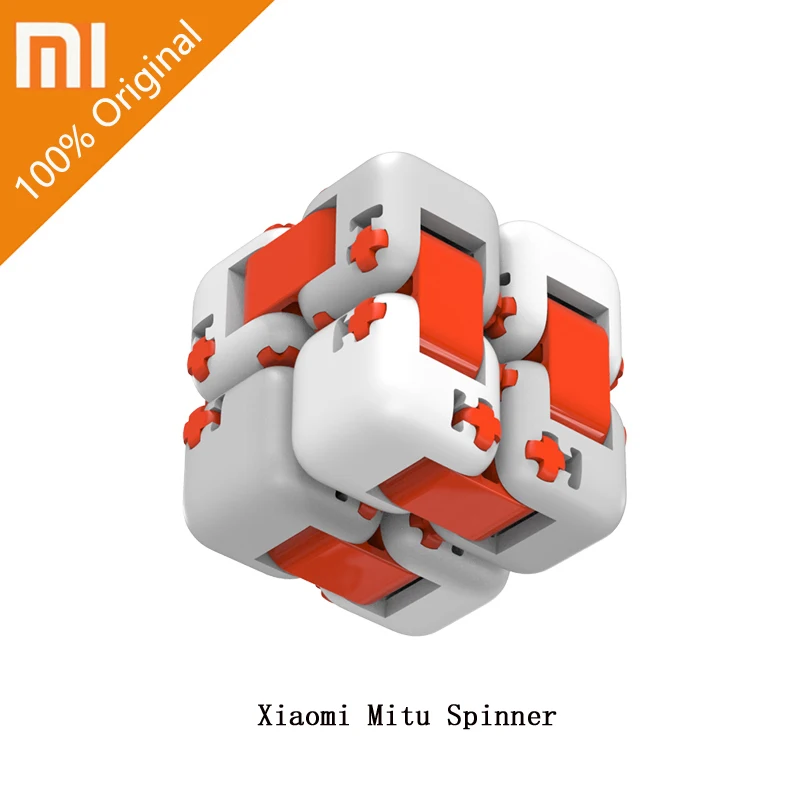 Оригинальный XiaoMi Миту палец кирпичи Ми строительные блоки Spinner подарок для