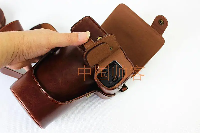 Чехол для камеры кожаный чехол с крышкой объектива коллекционная сумка