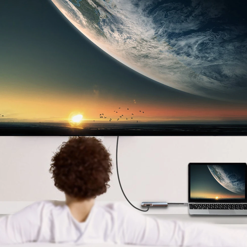 Док станция для ноутбука Macbook Pro/Air 2018 hp Dell huawei поверхности док samsung Dex Pad тип C HDMI