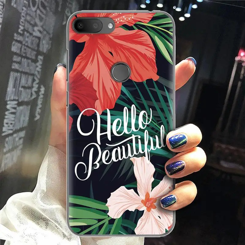 Задняя крышка для телефона Alcatel 1S 2019 5 дюймов стильный дизайн мягкий чехол цветной