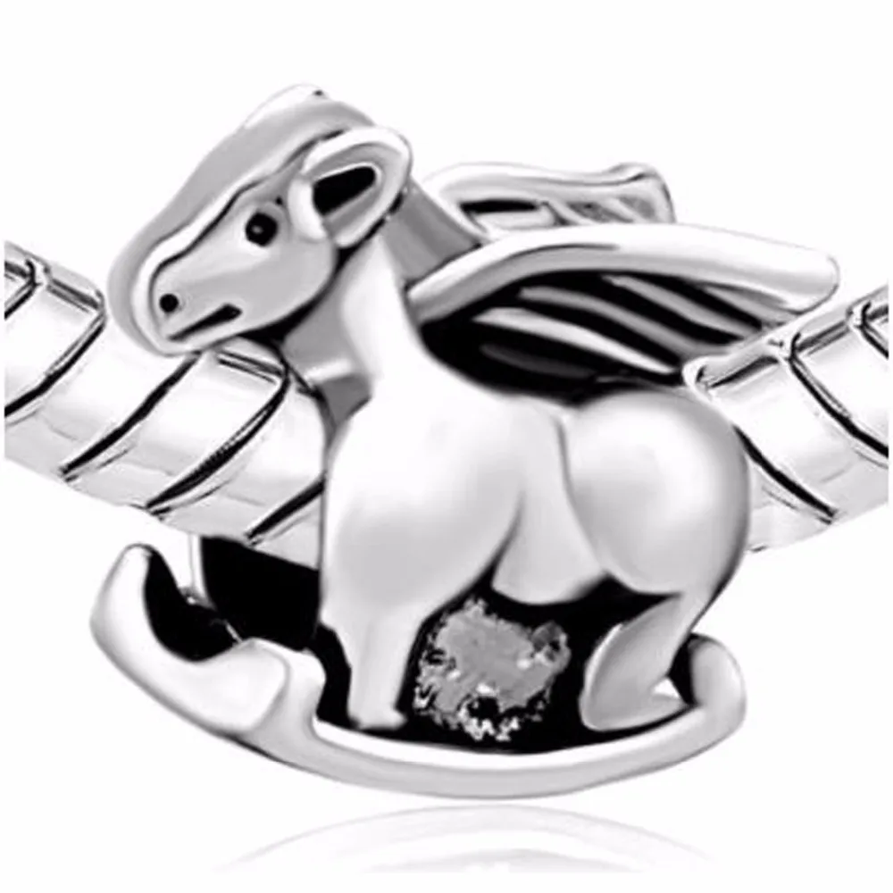 Слайд очарование новых детских модных аксессуаров детство маленькая лошадь Шарм