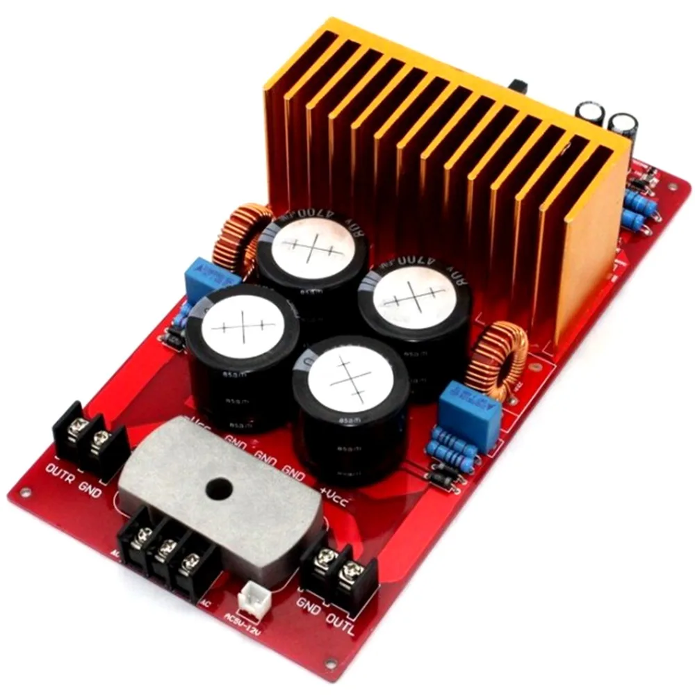 YJ00158-IRS2092 IRFB4227 500 Вт + 4ohm усилитель класса D | Электроника