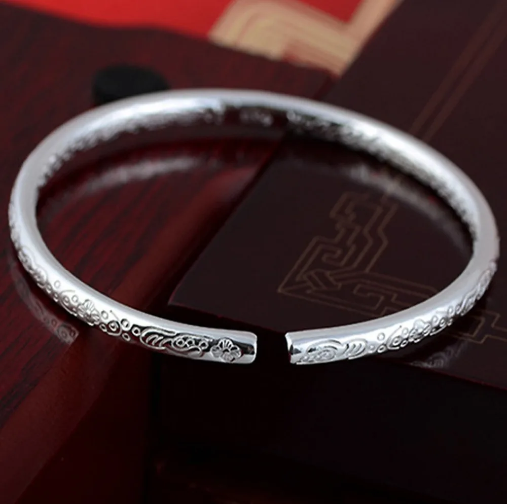 Новинка 2021 г. Модные посеребренные открытые богемные браслеты для здоровья