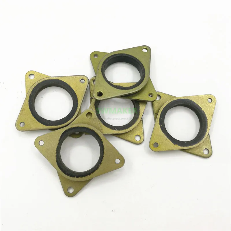 

5pcs Metal Rubber Dampers Mounts for Nema 17 Stepper Motor Rubber Stepper Motor Vibration Dampers