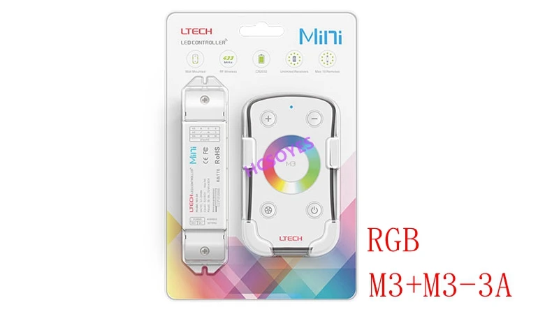 LTECH M1 M2 M3 M5 M6 M7 CT RGB RF беспроводной пульт дистанционного 3A CV постоянный приемник