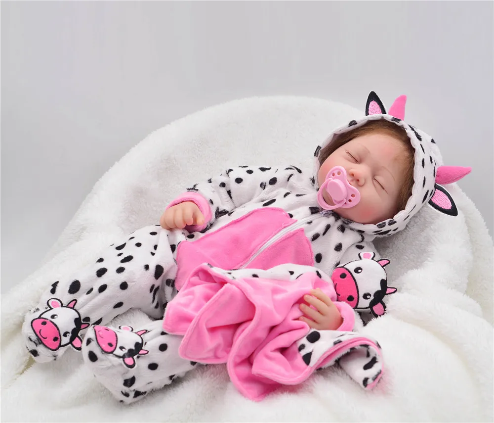 55 см Силиконовые Reborn куклы Baby живой реалистичный Boneca Bebe реалистичные настоящая
