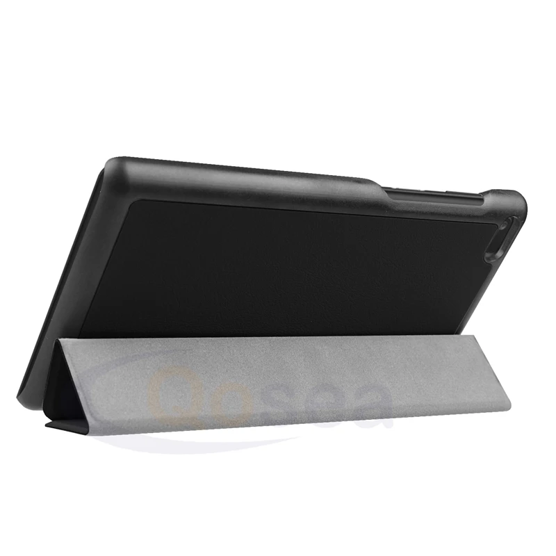 Qosea для lenovo Tab4 7 эфирные TB-7304F 7304I 7304X2017 PU смарт-чехол с подставкой Tab планшеты PC