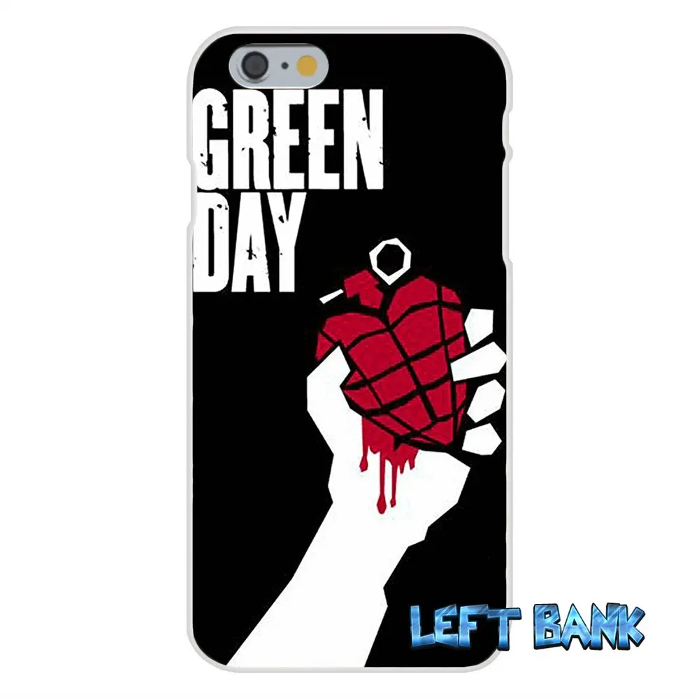 Мягкий силиконовый прозрачный чехол из ТПУ для Samsung Galaxy Note 3 4 5 S4 S5 MINI S6 S7 edge green day Mike