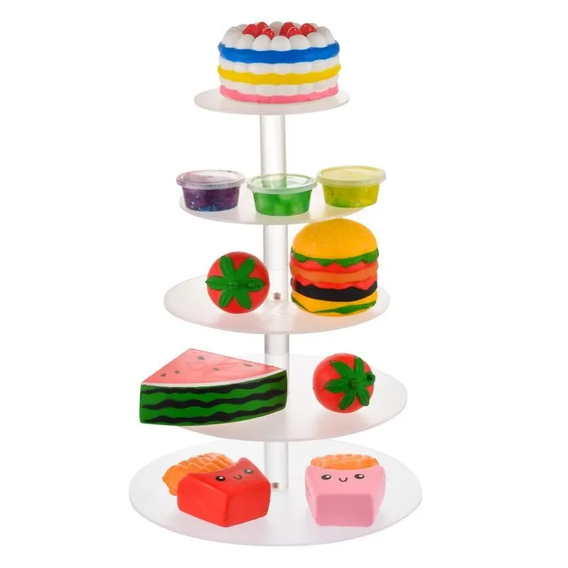 Multilayer Cake Stand Set For Wedding Cake Display Stand Round Holder Birthday Party Decorations Sugarcrafts Display Stands 7