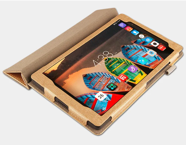 Для lenovo Tab 3 8 Plus чехол Tab3 8,0 защитный смарт-чехол кожаный планшет P8 8703X TB-8703F TB-8703N PU защитный чехол