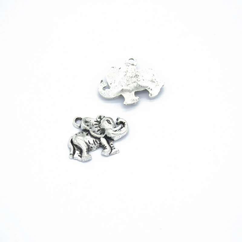 

60pcs Elephant Charms DIY Jewelry Making Pendant Fit Bracelets Necklaces Earrings Handmade Crafts