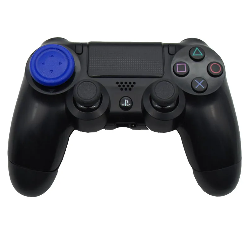 1 шт. Dpad направление ключ крышка большой размер PS плоский D Pad крест кнопка для xbox ONE Slim Elite PS4 Pro тонкий контроллер съемный - Цвет: For PS4 Blue