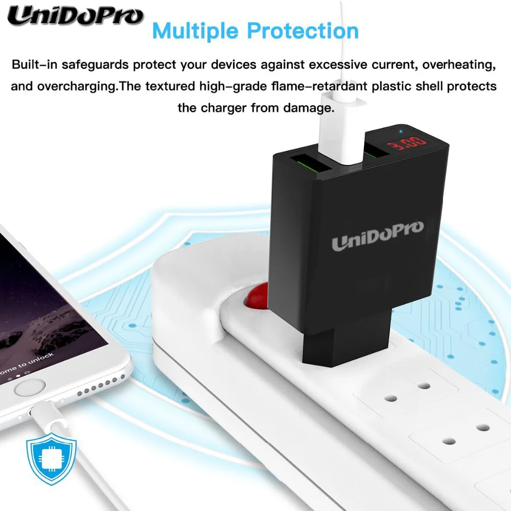 Сетевое зарядное устройство с 3-мя USB-портами 5 В 3 1 А | Мобильные телефоны и