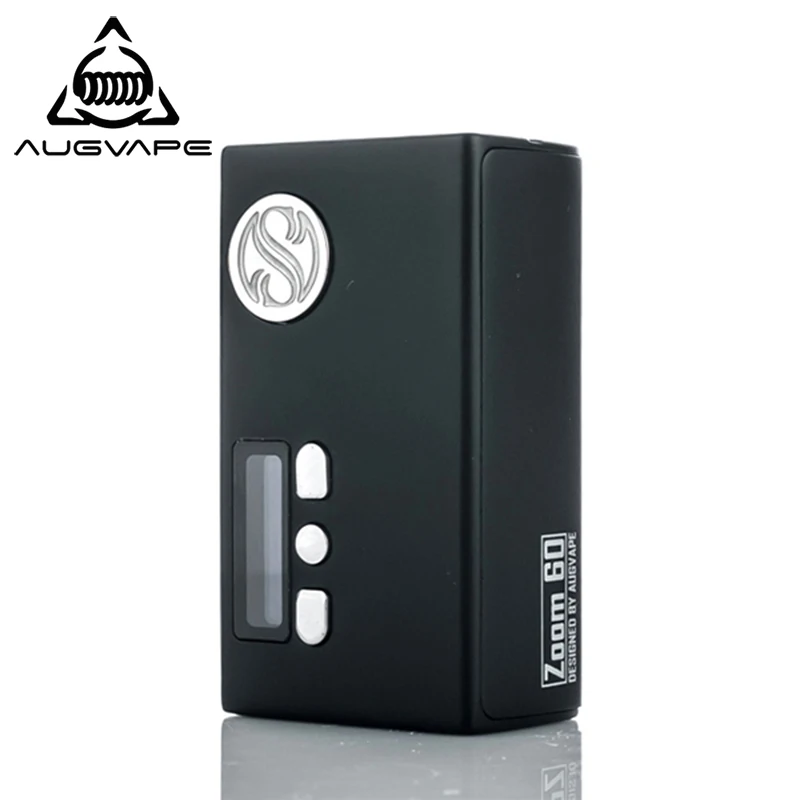 Augvape зум 60 Box Mod фиксируемая фокусная фотокамера рыбий глаз с Батарея 1300 мА/ч PV058