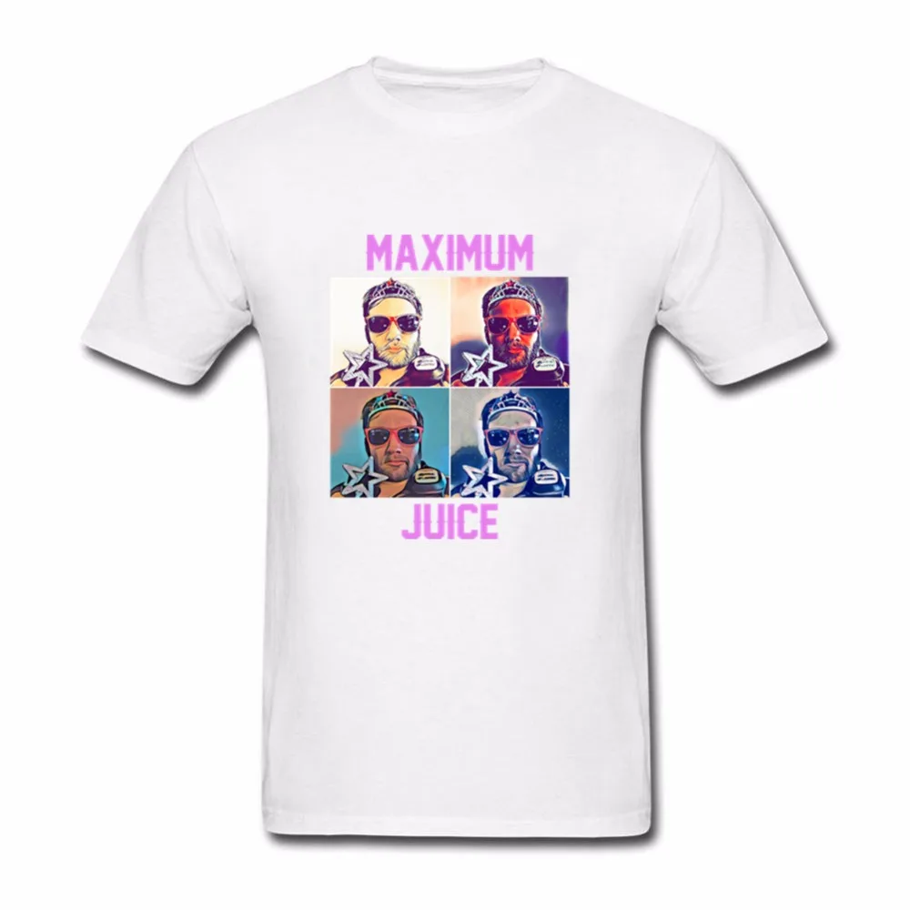 NLKING BRAND brand summer new cotton men's T-shirts clothing Maximum Juice personalized trend printing T-shirt | Мужская одежда