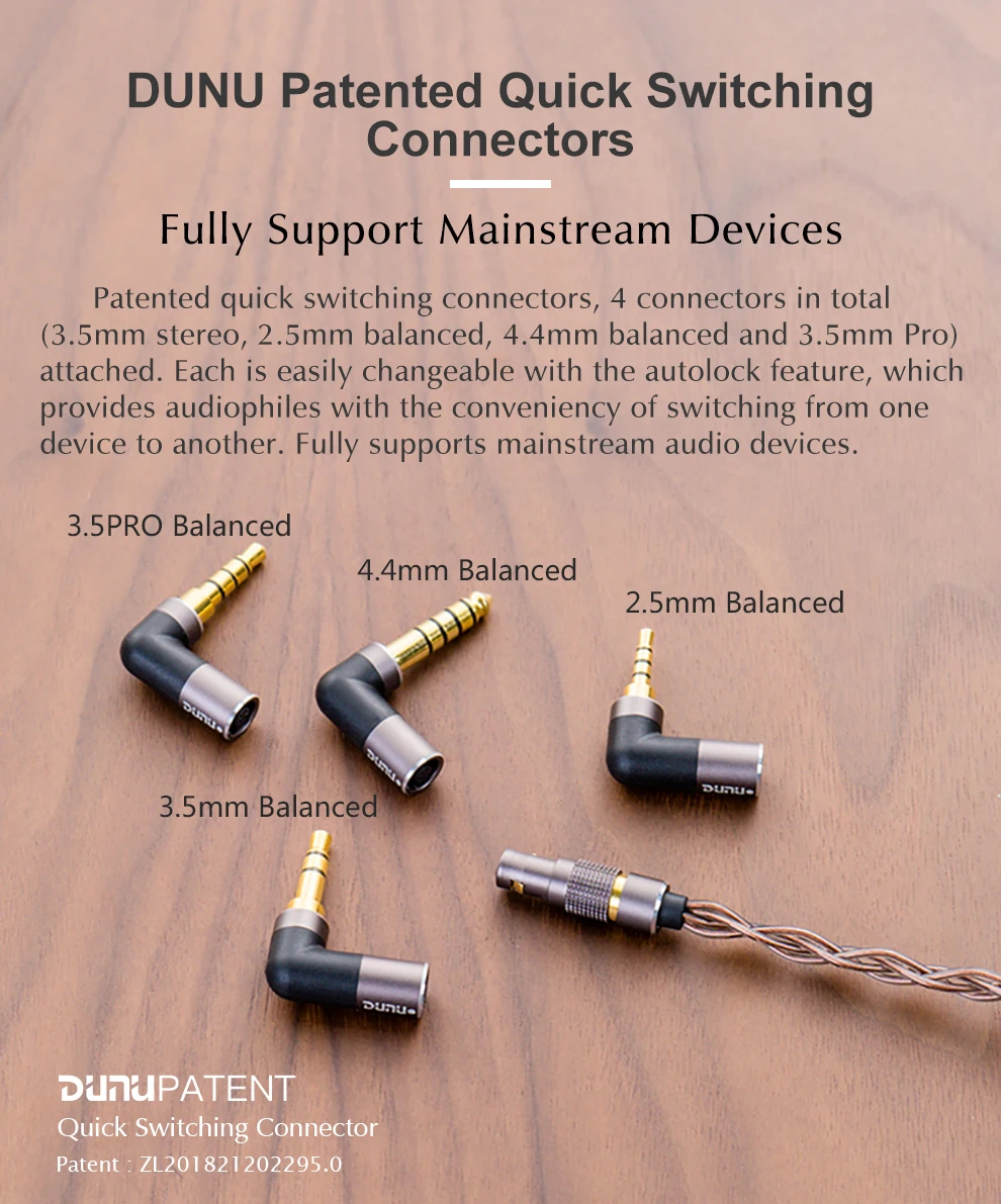 DUNU DK-3001Pro Hi-Res Beryllium 5 driver(4Knowles BA+1Dynamic) DK3001Pro Hybrid MMCX Connector HIFI Earphone