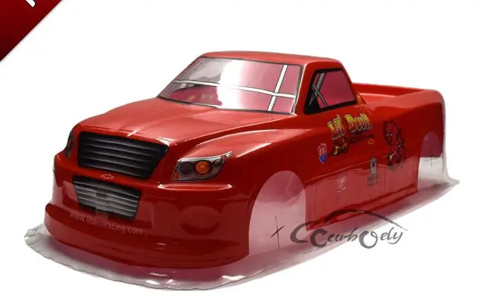 Такси Монстр кузов 185 мм для 1/10 RC Cralwer грузовик Tamiya Hilux CC01 F350 CR01 XP01 FJ HSP HPI REDCAT D90 RCW4D