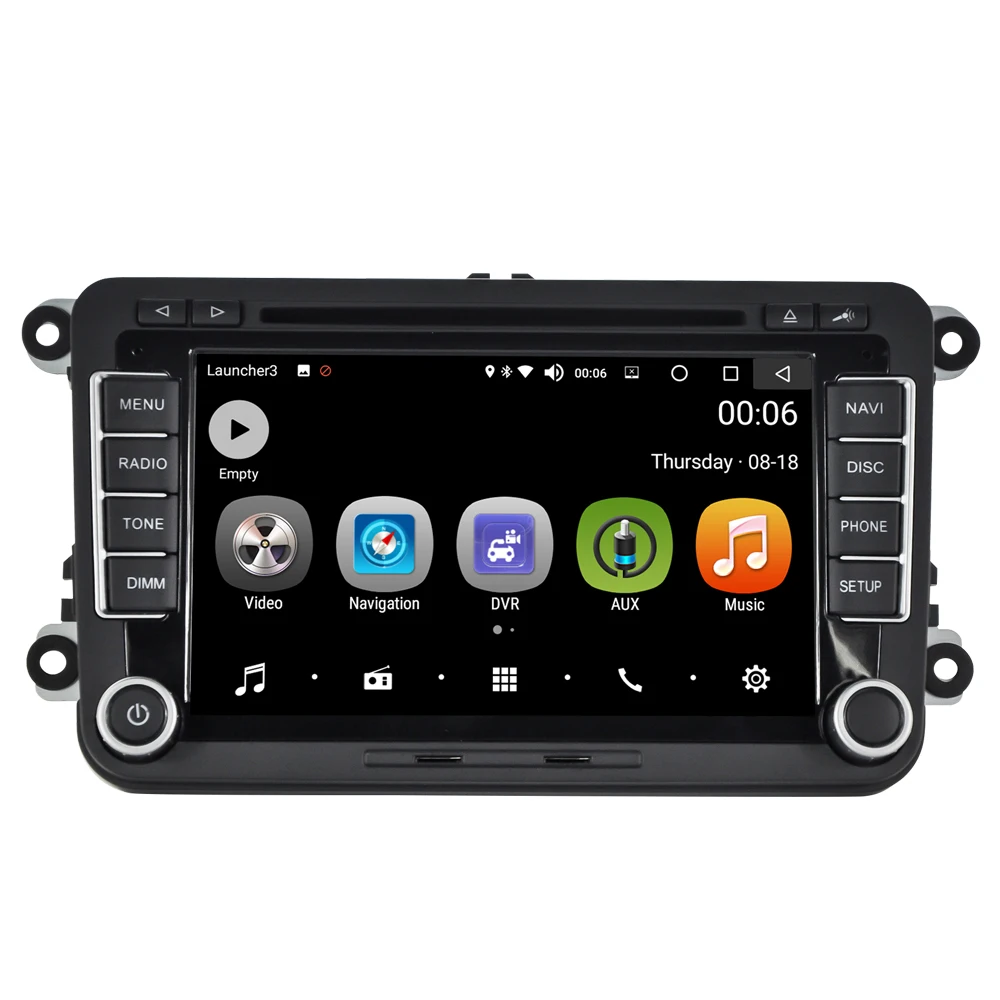 Android 8 0 Автомобильный мультимедийный плеер 4G/32G 7 &quotавтомобильный DVD для