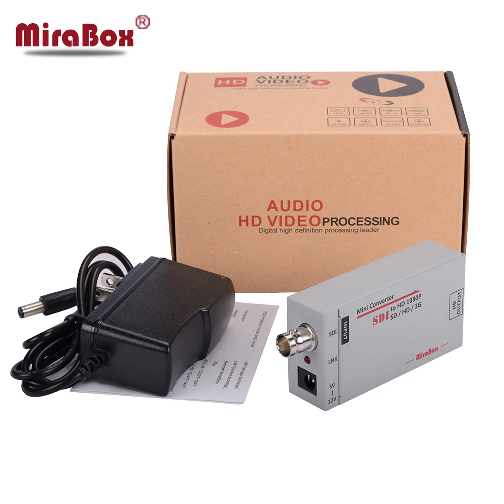 

2017 NEW SD-SDI HD-SDI 3G-SDI to HDMI Adapter to BNC Support Full HD 1080p Mini SDI Signal to HDMI HD Video Converter