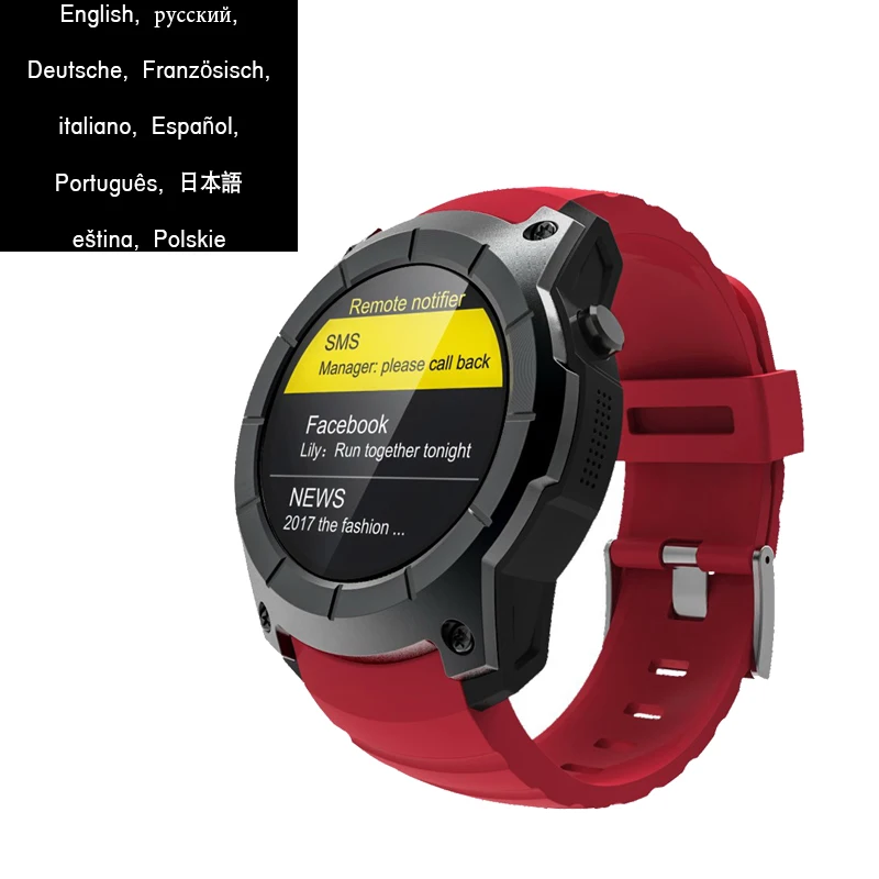 Новый makibes G05 gps спортивные часы MTK2503 1 3 ''Цвет Экран Смарт Мульти Спорт Smartwatch
