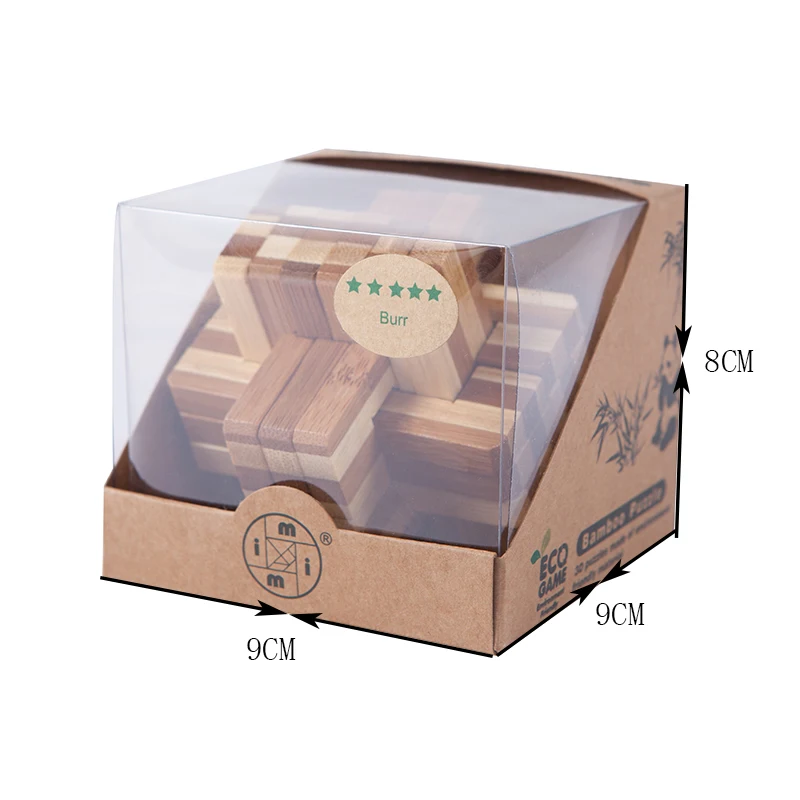 Магия тайна Box Логические игрушки деревянные Китай Kongming Замок головоломки