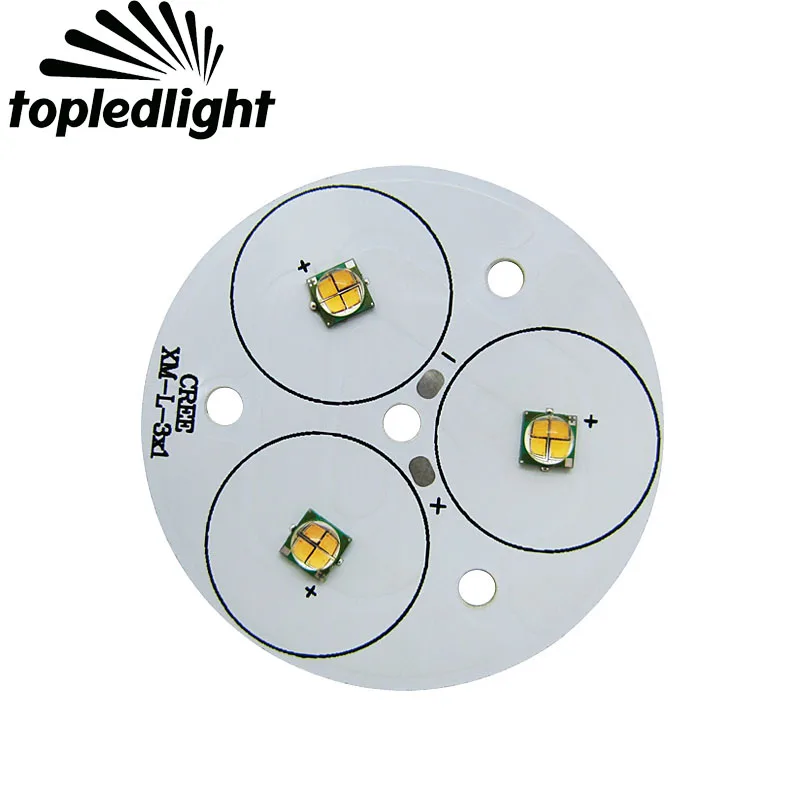 Светодиодный излучатель Topledlight 18 Вт 26 Cree XML XM L U2 теплый белый свет 3000 К 3 серии В 1 2 А