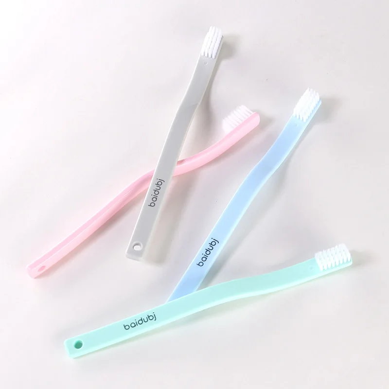 4Pcs/Set Soft Bristle Adult Toothbrush Europe and The United States Simple Popular Brush Transparent Boxed Oral Care | Красота и