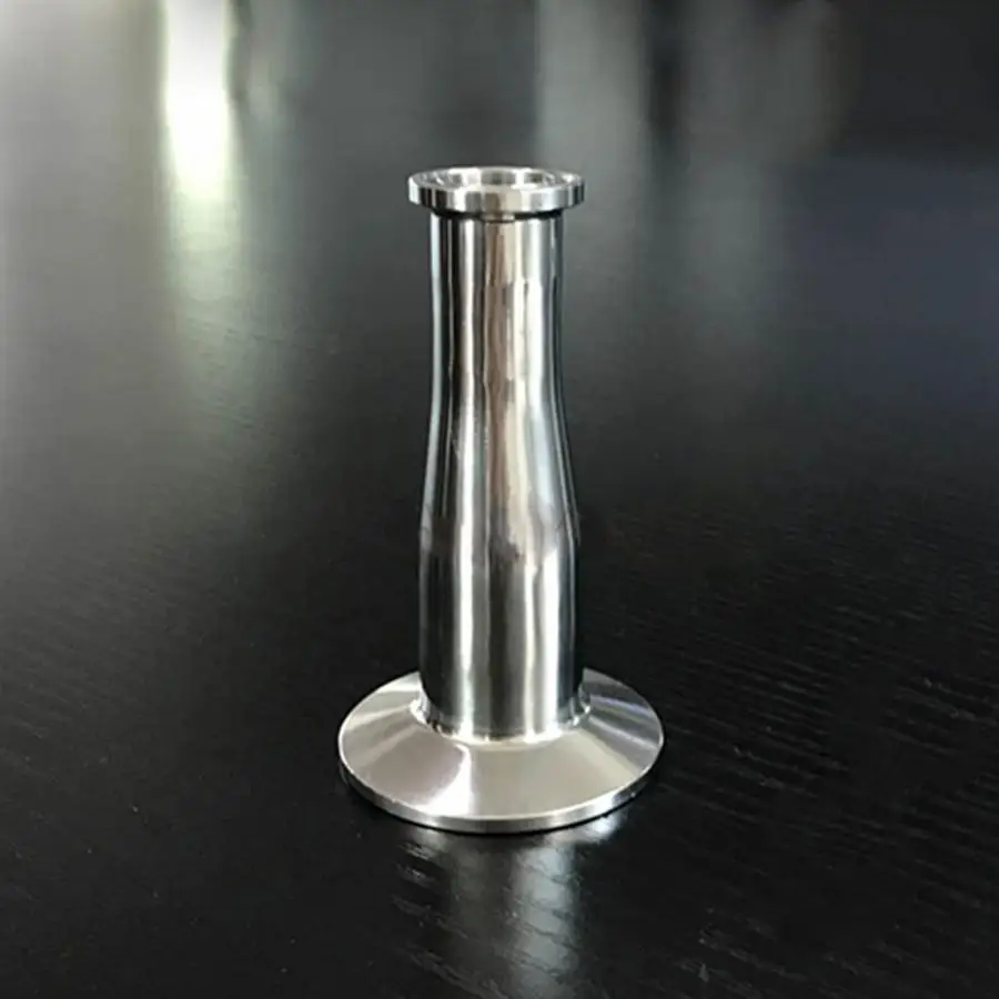 

19mm 3/4" x 16mm Pipe OD 1.5" Tri Clamp x 0.5" Tri-Clamp SUS 304 Stainless Sanitary Reducer Fitting Homewbrew