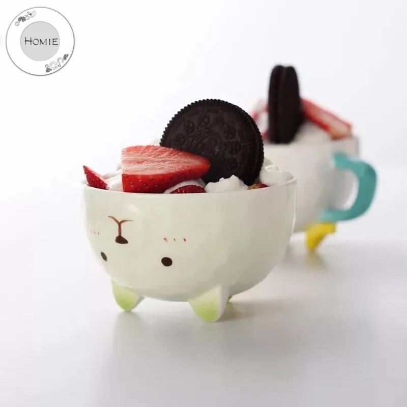 Кружка Ручной Работы Медвежья Кофейная пара с ручкой забавная чайная