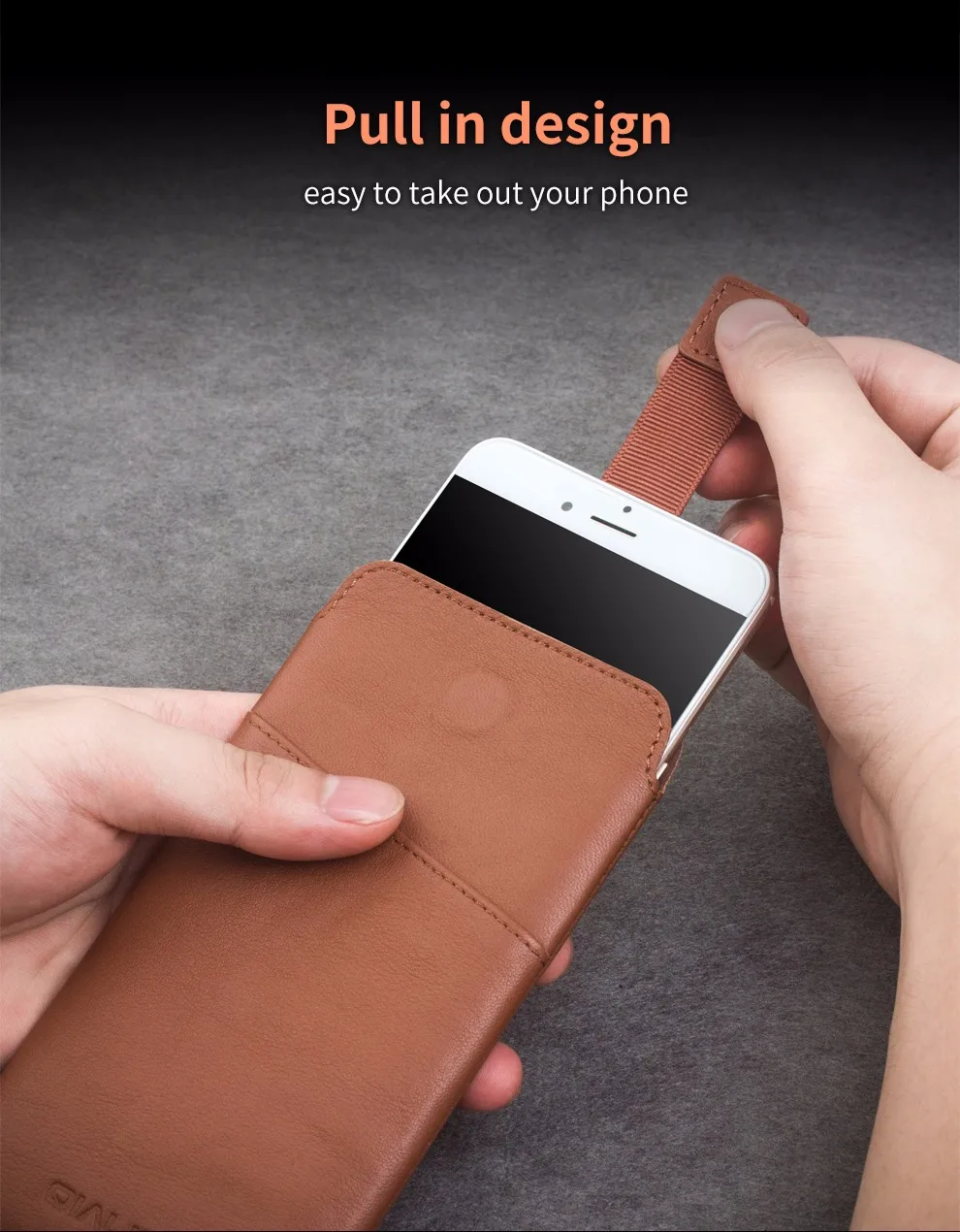 QIALINO, кожаный чехол-кошелек для iphone 6, 6s, 4,7, чехол для iphone 6 plus, 7/8 plus, 5,5 дюймов, кожаный чехол с отделением для карт, роскошный чехол