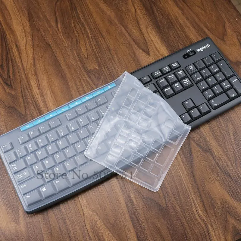 Водонепроницаемый силиконовый чехол для клавиатуры для logitech MK275 K275 MK200 K200 MK260 K260 MK270 K270 механический Настольный ПК