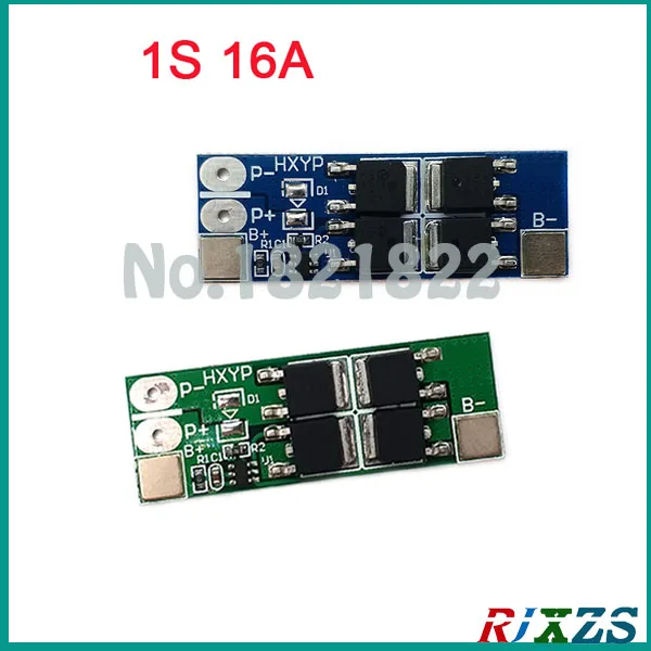 1S 16 А 3 7 в Li Ion 2 В lifepo4 BMS 18650 PCM Защитная плата bms pcm для аккумуляторной батареи