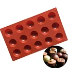 Силиконовая форма для тортов с 15  24 полостями, форма для кексов, шоколадных печенья, помадки, конфеты, желе, пудинг, кубики льда, формы для выпечки, формы для выпечки