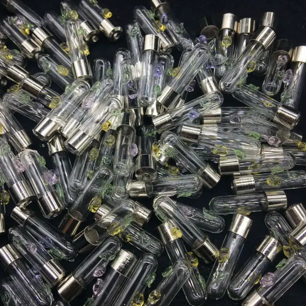 30 набор трубка роза цветок (Посеребренная винтовая крышка) Вампир носить