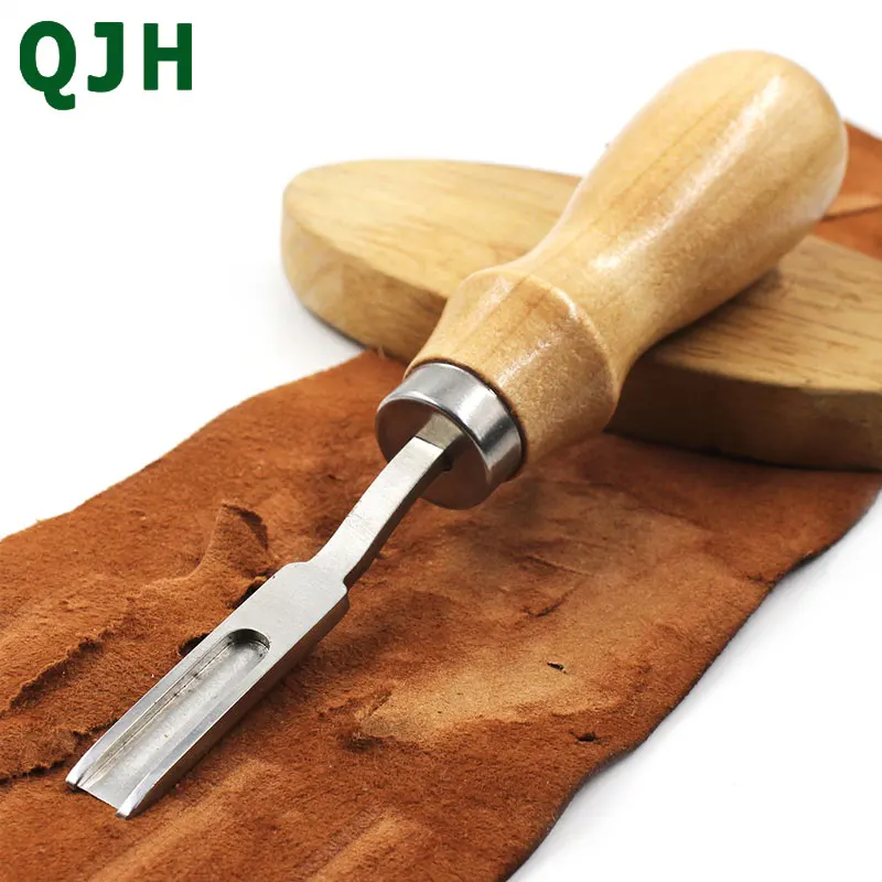 DIY Ручная работа, французский стиль, кожаный Кромкорез, чистовая отделка, режущий нож для кожи, ручка для инструмента