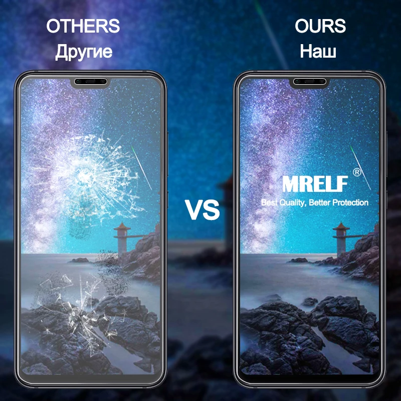 Закаленное стекло для Xiaomi Mi8 Lite Защитная пленка экрана телефона на Защитное