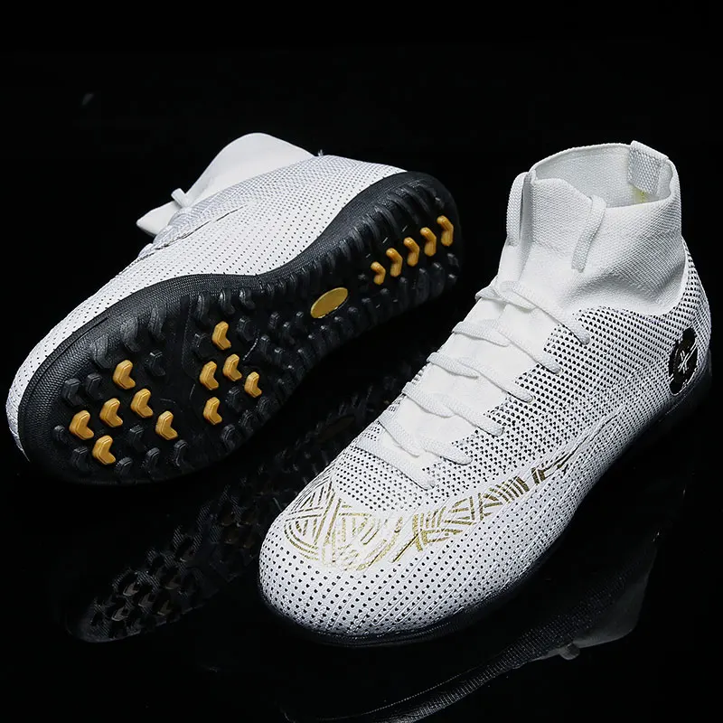 Уличная Мужская футбольная обувь для мальчиков футбольные бутсы детские