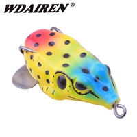 1pcs lifelike soft baits 8cm 10 5g small jump frog enticement lures silicone bait for crap wobblers crankbait fishing tackle
